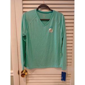 Reebok playdry v neck ladies shirt NWT